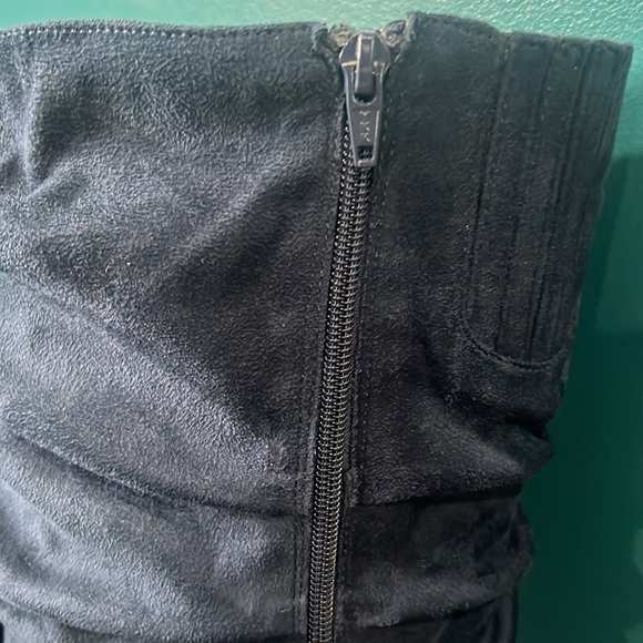 Like New - Royal Blue Wedge boot - Picture 2 of 3